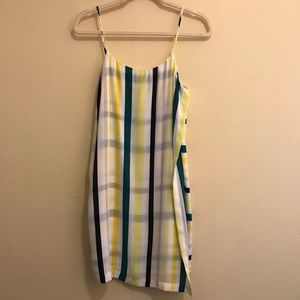 1.state silk cami dress